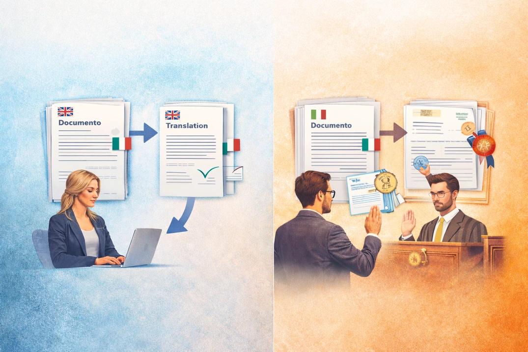 Certified translation and simple translation: what is the difference?
